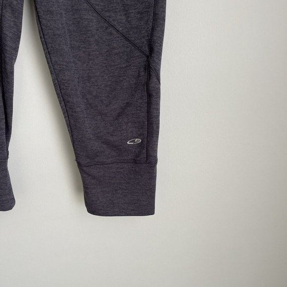 Champion Gray Duo Dry Cropped Slouchy Athletic Fleece Pants - Picture 5 of 7